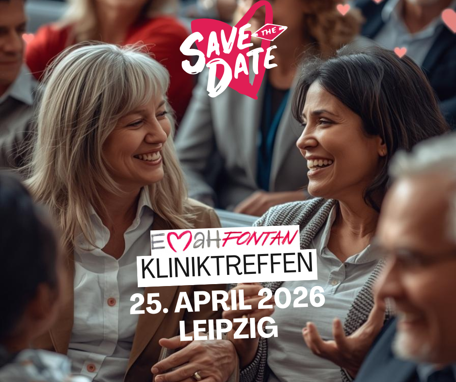 📌 Save the Date – EMAH-Fontan-Kliniktreff 2026 💙 Am Samstag, 25. April 2026, laden unsere EMAH-Fontan alle mit Fontan-Kreislauf herzlich ins Herzzentrum Leipzig ein! Dich erwarten spannende Fach